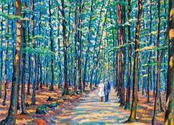 “Sottobosco di Georgenborn”, di Gaston Cariot: l’impressionista quotato a prezzi “popolari”