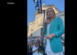 Giorgia Meloni: "E  ti pare che vai a votare se si lasciano Totti e Ilary? Non si può!"