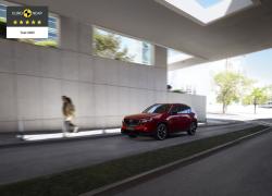 La nuova Mazda CX-5 ottiene il massimo punteggio nei test Euro NCAP