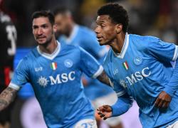 Neres e Hojlund stendono il Milan, Napoli in finale di Supercoppa