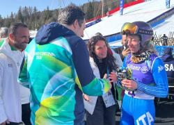 Chiara Mazzel argento, prima medaglia Italia alle Paralimpiadi invernali