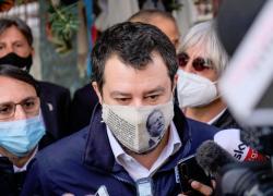 Salvini con Borsellino sulla mascherina, è bufera: 'Offende simboli dell'antimafia'