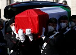 Funerali vittime Congo: l'Italia porge gli onori ad Attanasio e Iacovacci