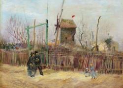 Van Gogh, all'asta raro dipinto mai visto prima: scorcio di Montmartre
