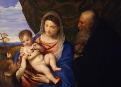 La Madonna delle Rose di Tiziano dagli Uffizi in prestito al castello di Miramare