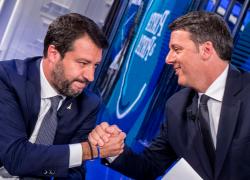 Salvini-Renzi, giustizia a orologeria. E Giorgetti prepara il golpe nella Lega
