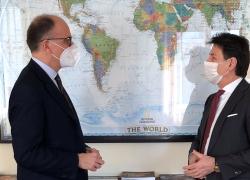 Letta vuole l'alleanza col M5s di Conte. Ma l'ex premier può rompere con Grillo