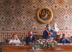 Dante torna nella rocca dei Conti Guidi a Poppi, dove l'esule poeta scrisse parte della  Divina Commedia 
 
