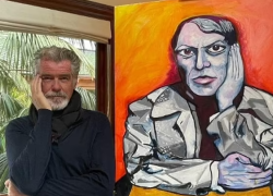 Pierce Brosnan, ex 007, annuncia la carriera di pittore