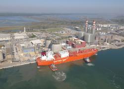 Edison: primo scarico di GNL al deposito costiero DIG di Ravenna