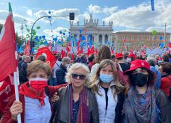 Manifestazione CGIL. Alessandra Clemente: “Difendiamo democrazia e movimenti sindacali”