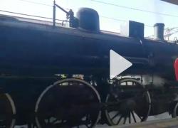 FS Italiane, l'arrivo del Treno della Memoria alla Stazione Termini di Roma