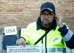 Stefano Puzzer si candida con Italexit di Paragone, il leader dei portuali di Trieste: "Sono pronto"