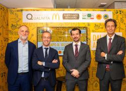 McDonald's, Qualivita e Parmigiano Reggiano DOP: al via il progetto "Dal campo al vassoio"


