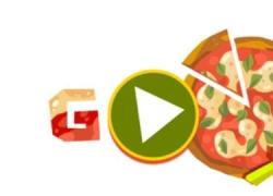 Doodle Google di oggi celebra la pizza: quante ne sforna l'Italia in un giorno?