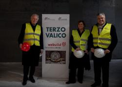 WeBuild, Draghi visita i cantieri del Terzo Valico dei Giovi-Nodo di Genova
