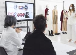 Il marmo di Carrara debutta come elemento fashion della MFW con la collezione di Sara Vannucchi