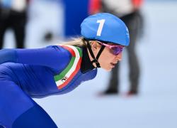 Olimpiadi Pechino 2022: bronzo a Lollobrigida nella mass start di pattinaggio velocità