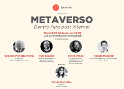 Al via il live talk per la presentazione della rivista Formiche, “Metaverso. Dentro l’era post Internet”