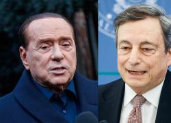 Crisi di Governo, telefonata Draghi - Berlusconi: il centrodestra a Palazzo Chigi