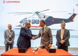 Leonardo e THC in Arabia Saudita: nuovi elicotteri per trasporto corporate e di elisoccorso