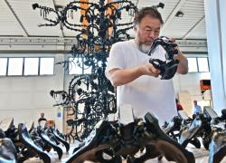 La monumentale opera del poliedrico artista concettuale cinese Ai Weiwei in mostra alle Terme di Diocleziano di Roma 