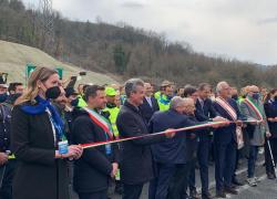 Autostrade per l'Italia inaugura nuovo tratto a tre corsie della A1 tra Barberino di Mugello e Firenze Nord

