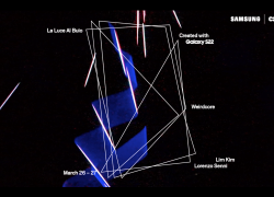 Samsung Electronics Italia, La Luce Al Buio: nello Spazio Maiocchi di Milano arriva l'installazione di Weirdcore