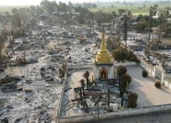 Myanmar, esercito dà fuoco a villaggi per annientare la resistenza