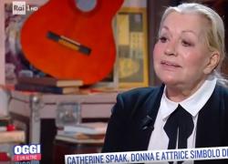 Catherine Spaak, ultima apparizione a Oggi &egrave; un altro giorno: VIDEO