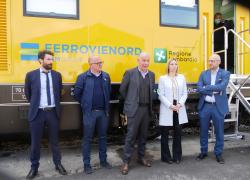 Ferrovienord presenta il nuovo carrello diagnostico: tecnologia laser e software per la sicurezza della rete