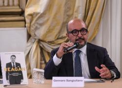 Gennaro Sangiuliano presenta la biografia "Reagan. Il presidente che cambiò la politica americana"