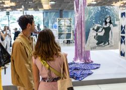 Wild Life Wild Heat un’opera inedita di Maurizio Vetrugno inaugura Pitti Immagine Filati 91
