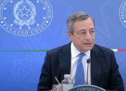 Draghi: "Governo non c'è con me senza Movimento. Rinvio a camere se manca voto 5S? Chiedetelo a Mattarella"