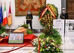 Eugenio Scalfari, funerali e camera ardente: presenti anche Draghi e Mattarella
