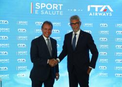 ITA Airways e Sport e Salute, agevolazioni sui voli per organismi sportivi. Lazzerini: "Contributo alla ripresa del turismo"