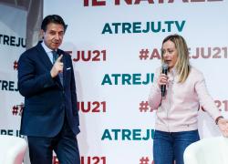 Letta e Calenda, Conte: "Auguri alla nuova ammucchiata". Meloni: "Solita sinistra"