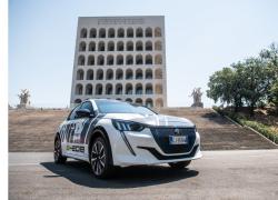 Peugeot e-208 apre la strada all’elettrico anche al Rally di Roma