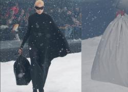 Balenciaga lancia sul mercato il sacco della spazzatura da 1.880 dollari