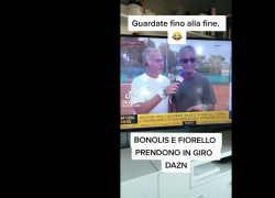 Bonolis e Fiorello prendono in giro DAZN sui suoi disservizi. Il VIDEO esilarante
