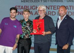 Venezia. Grande successo per gli “Starlight Awards” e il “Party Ciak”.  Ricky Tognazzi premiato da VIRGO