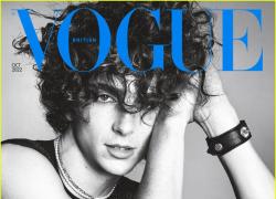 Timothée Chalamet, primo uomo sulla copertina di Vogue Uk