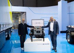 Iveco e Hyundai presentano il primo furgone a celle a combustibile