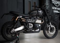 Venduta all’asta per circa 160.000 euro la Triumph Scrambler del film di Bond "No time ti die"