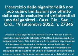 Cassazione: "Bigenitorialità è un diritto del minore che non può subire limitazioni"