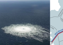 Nord Stream, ipotesi sabotaggio a Bornholm per operazioni intervento ai gasdotti: isola senza elettricità