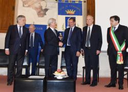 Pietrasanta, Maserati riceve il XXI° Premio Internazionale Barsanti e Matteucci