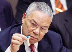 La provetta di Colin Powell: non dimentichiamo