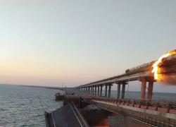 Attentato Ponte Crimea, l'Ucraina minaccia: "È un simbolo della Russia e sarà distrutto"