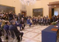 Giuramento sottosegretari e viceministri. Meloni: "Speriamo che l'avventura sia lunga"